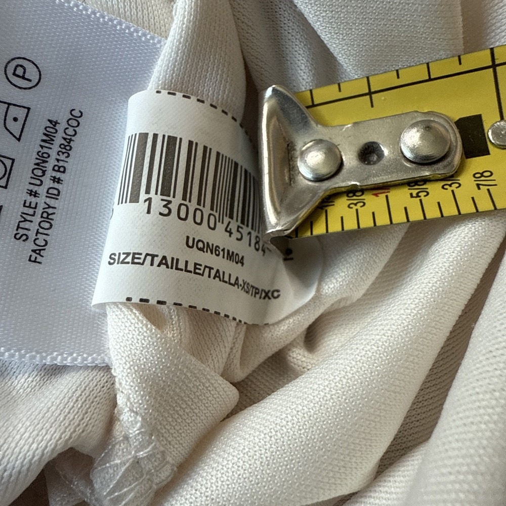 BCBG MAXAZRIA Dress Womens XS Spaghetti Criss Cross Strap Cocktail Mini Boho Y2K - Picture 16 of 16